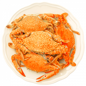 Steamed Crabs Dish